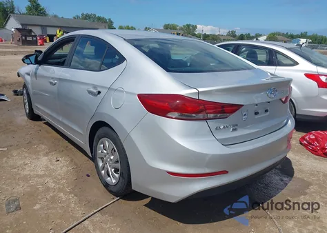 2018 Hyundai Elantra Se from USA, damaged, VIN KMHD74LF2JU519352